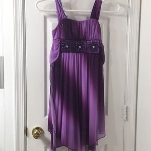Purple dress